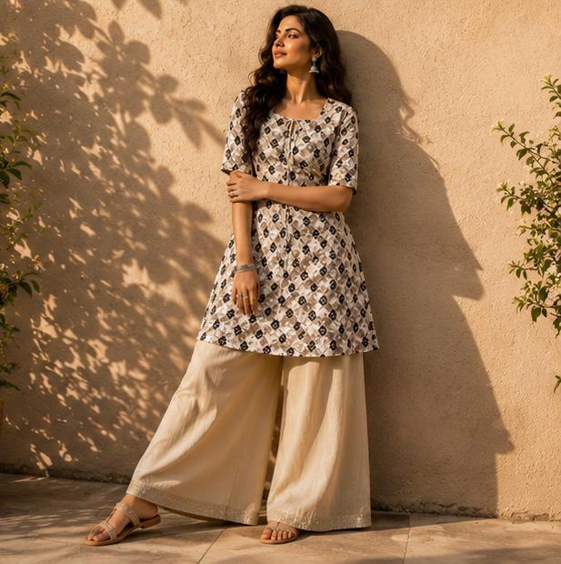 SANDHYA RAAG SHORT KURTI