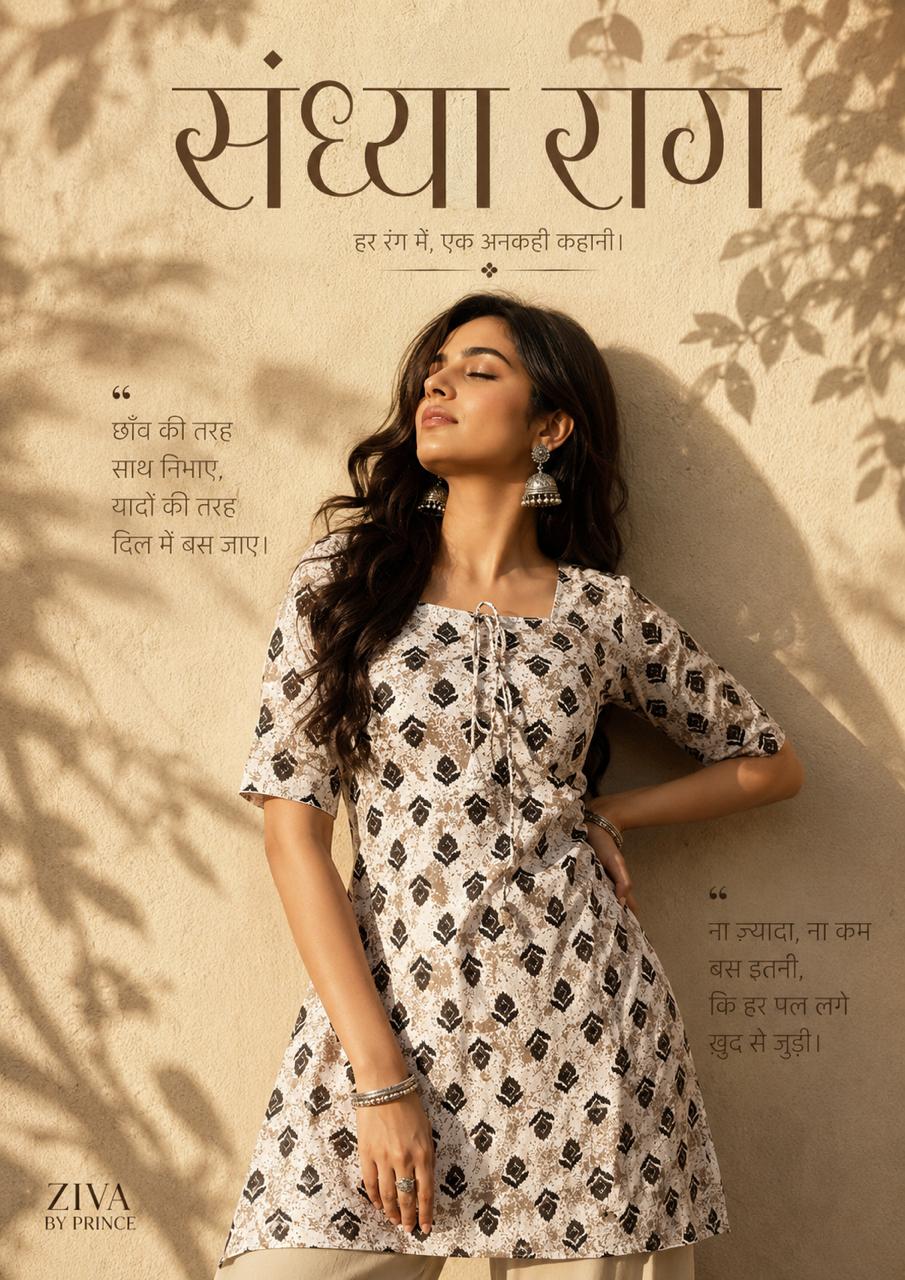SANDHYA RAAG SHORT KURTI