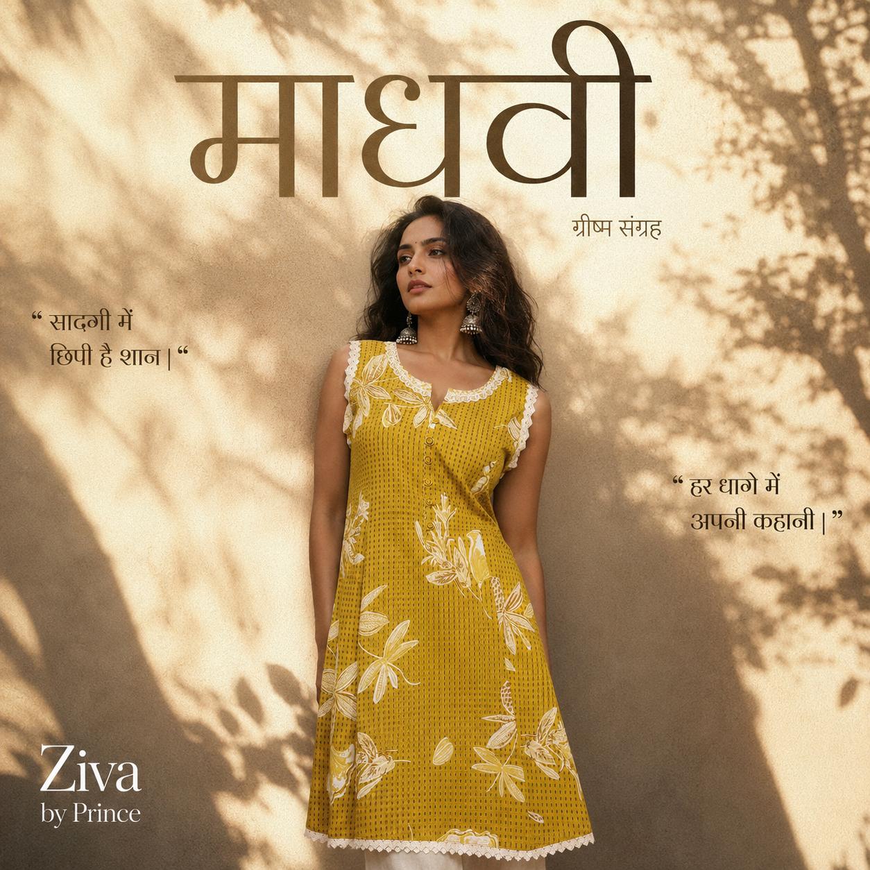 MADHVI HALF LENGTH KURTI
