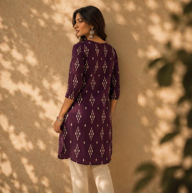 SAUMYA MAL COTTON KURTI