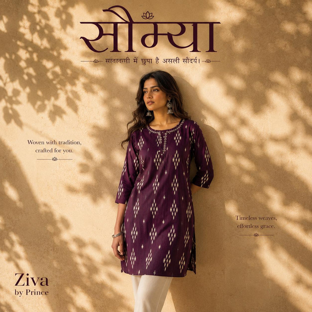 SAUMYA MAL COTTON KURTI