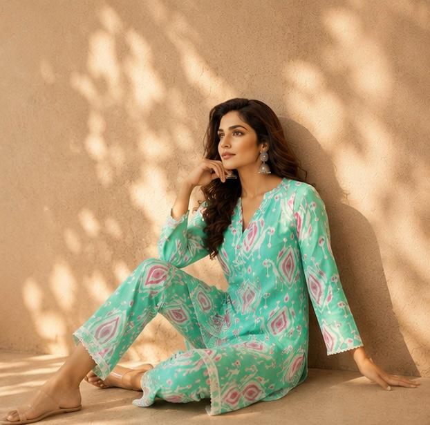 KAMINI COTTON CO-ORD SET