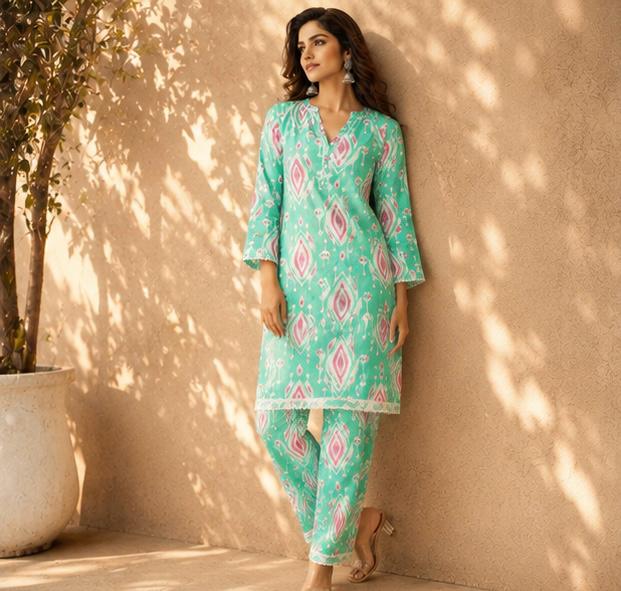 KAMINI COTTON CO-ORD SET