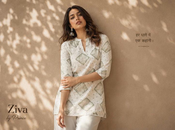 SHVETAMBI COTTON CO-ORD SET