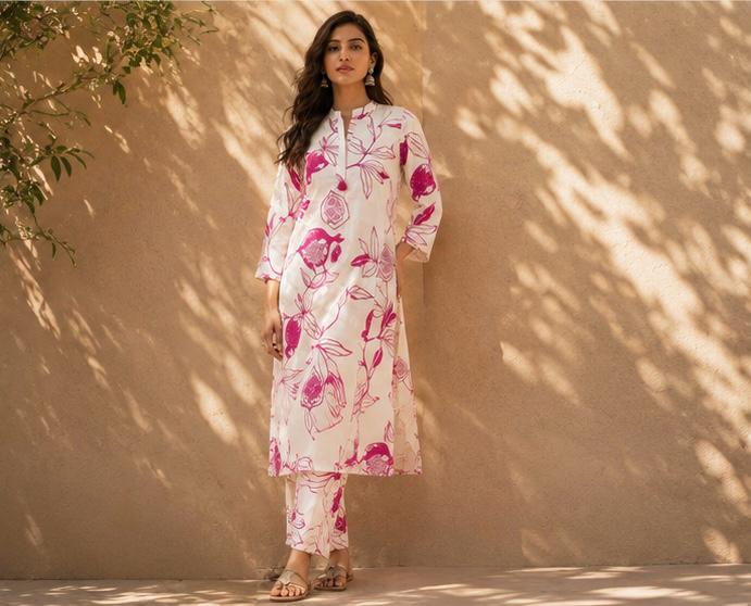 AANAYA PREMIUM COTTON CO-ORD SET